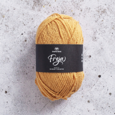 Freja 50g mustard yellow