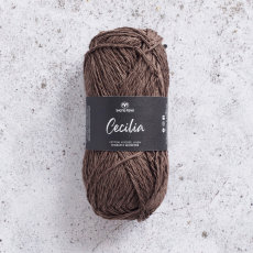 Cecilia 50g wooden brown