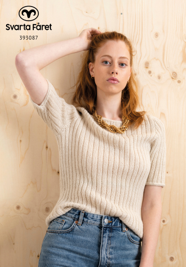 Edison - geripptes Shirt