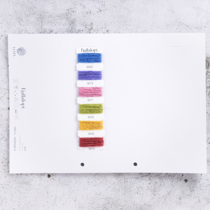 Farbkarte Ístex Fjallalopi 50g