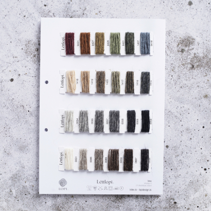 Farbkarte Ístex Léttlopi 50g