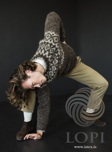 Eule – Strickpullover aus Plötulopi und Einband