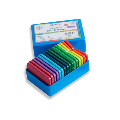 Spannkämme breit Regenbogen (20 St.)