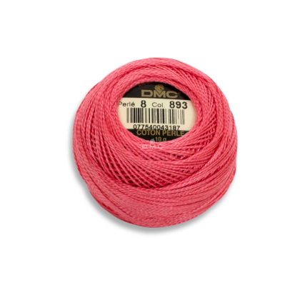 DMC Pearl Cotton art. 116/8, 893 light carnation