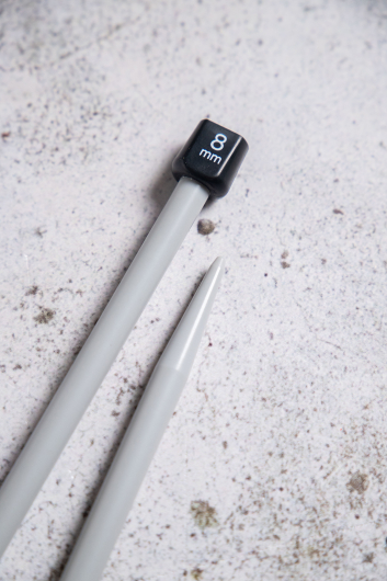 Jackenstricknadeln 25 cm / 8,0 mm