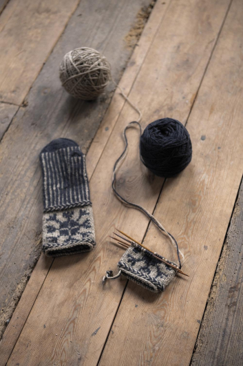 Smide - gemusterte Fäustlinge