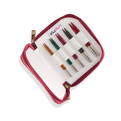 KnitPro Dreamz Starter - Set mit Nadelspitzen (5 Paar, 10 cm)