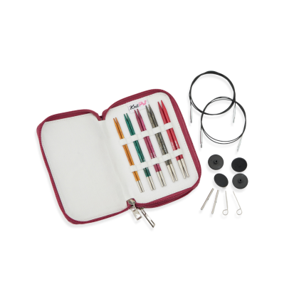 KnitPro Dreamz Starter - Set mit Nadelspitzen (5 Paar, 13 cm)