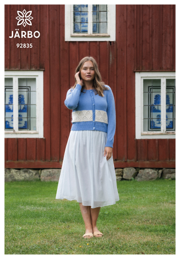 Högtid - Strickjacke mit Strukturmuster