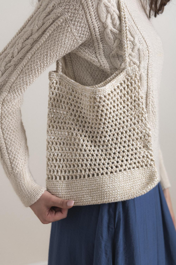 Strand - gehäkelte Tasche