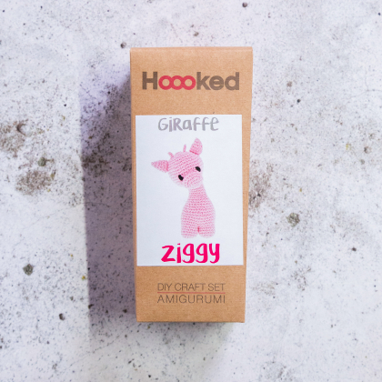 DIY Crochet Kit Giraffe Ziggy Eco Barbante Blossom