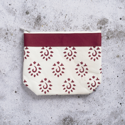 Tasche/Etui XL mit Reißverschluss - Rot