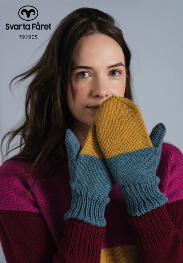 Ottawa - Fäustlinge mit Blockstreifen