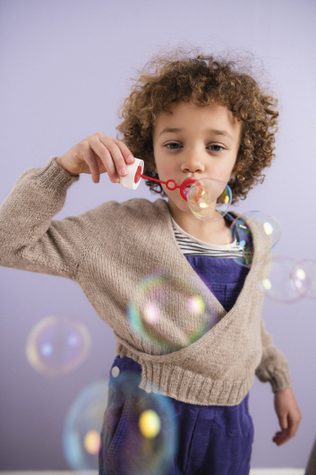 Venedig - Wickelcardigan für Kinder