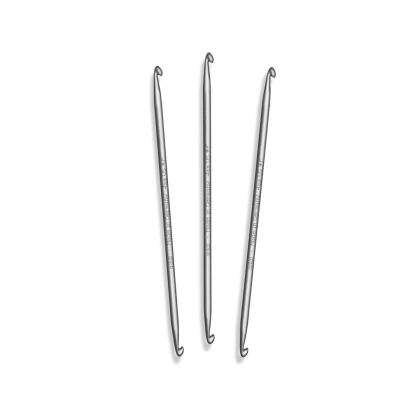 Doppelhäkelnadeln (Tunesische Häkelnadeln)