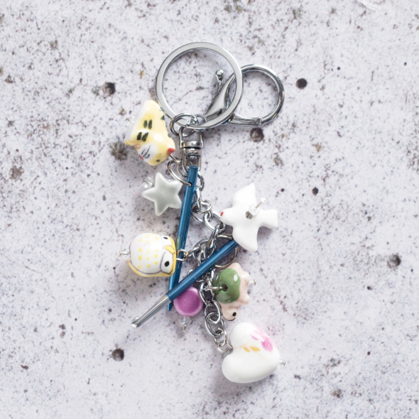 Schmuckanhänger mit kleinem Werkzeug - Passion