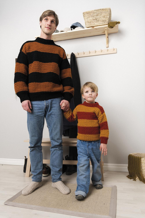 Fano - gehäkelter Pullover