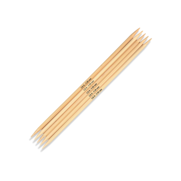Strumpfsticknadeln Bambus