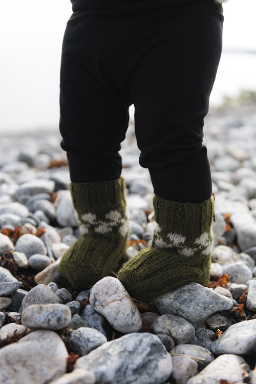Dyning - gestrickte Kindersocken