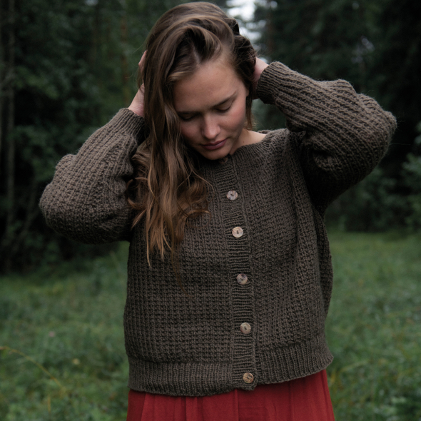 Gårdsrå - Strickjacke
