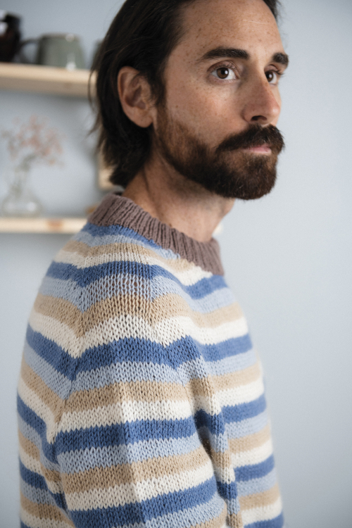 Aarhus - Pullover mit schmalen Streifen