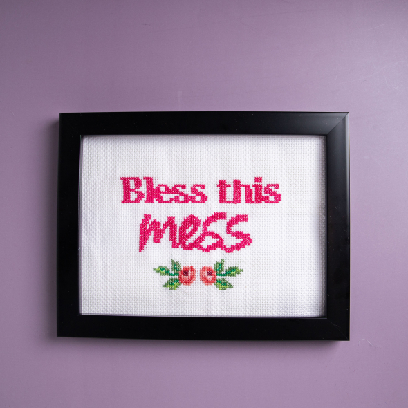 Bless the mess - Stickbild