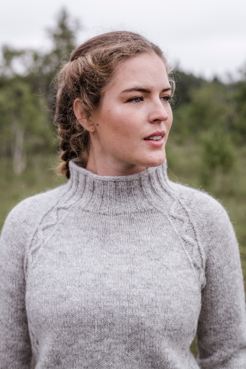 Toften – Damenpullover mit Raglanärmeln