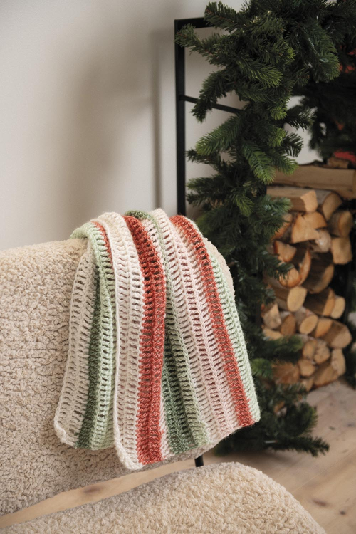 Polka - Gehäkelte Babydecke