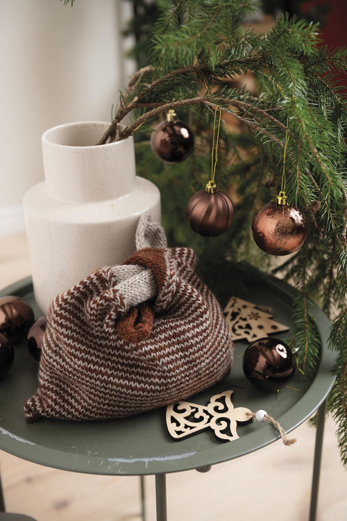 Årsta - Gestreifte Projekttasche