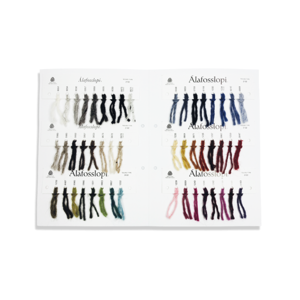 Farbkarte Ístex Álafosslopi 100g