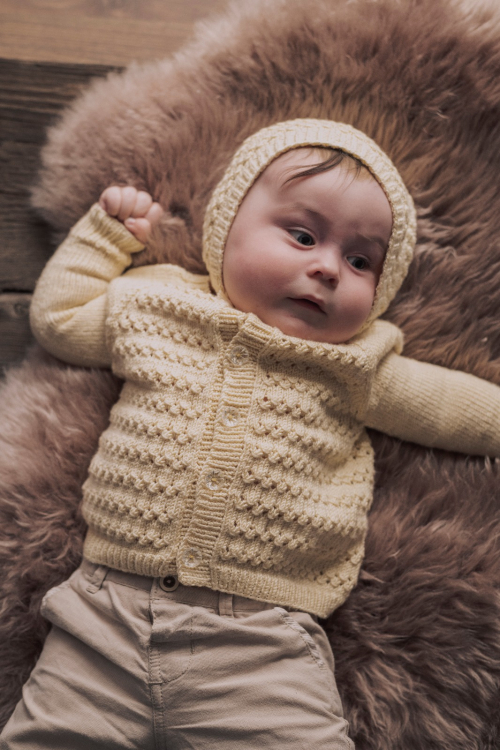 Inga - Babystrickjacke