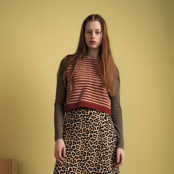 Rowan Berry Vest - Slipover