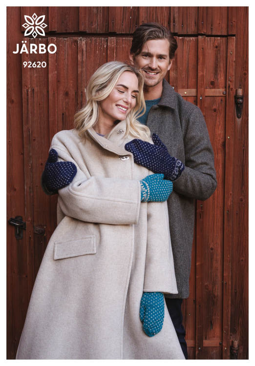 Sara & Johan - Fäustlinge mit Muster