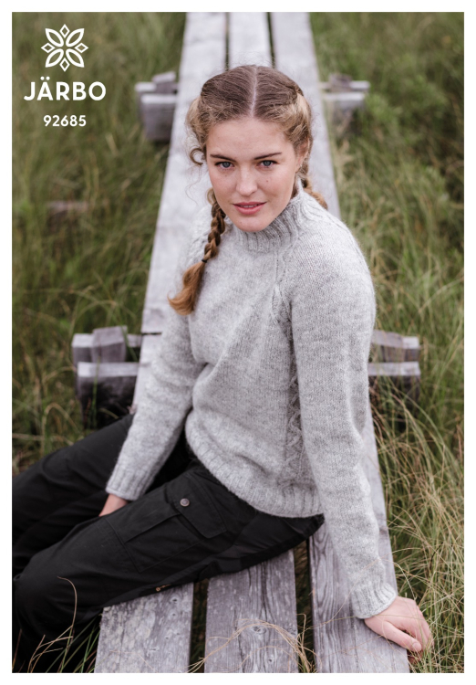 Toften – Damenpullover mit Raglanärmeln