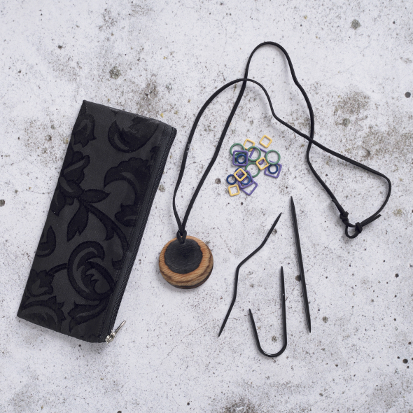 Magnetische Kette "Natural Hues" mit Zubehör - Farbe natur