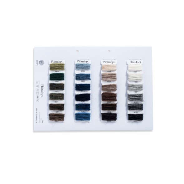 Farbkarte Ístex Plötulopi 100g