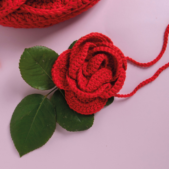 Ingrid - gehäkelte Halskette