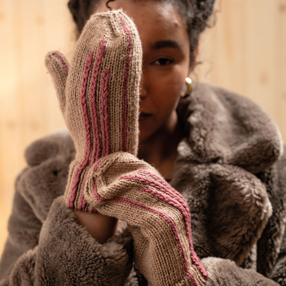 Primrose Petal Mittens - Fäustlinge