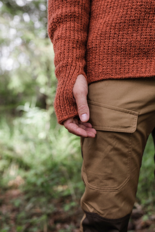 Gryten – Herrenstrickjacke mit Reißverschluss