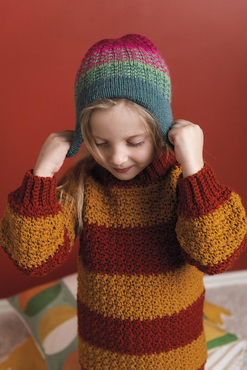 Eira - farbenfrohe Mütze
