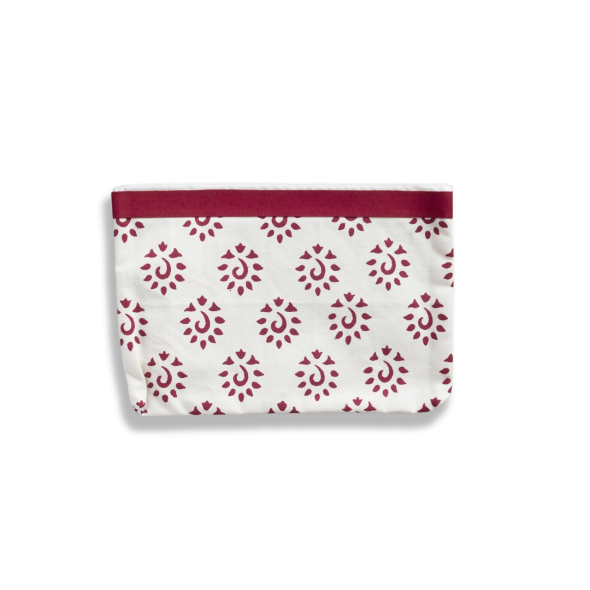 Tasche/Etui (groß) mit Reißverschluss - Rot