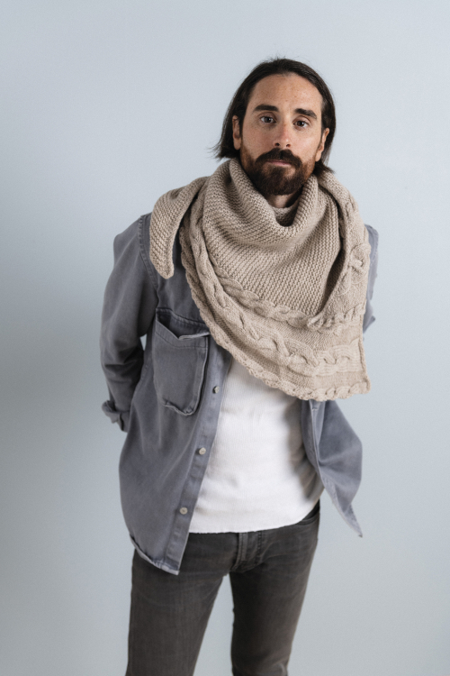 Vejle - Schal mit Struktur