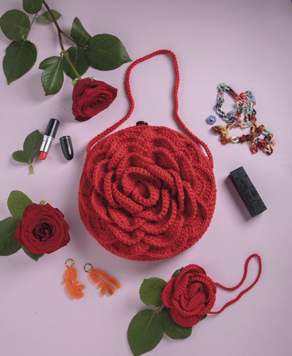 Ingrid - gehäkelte Handtasche