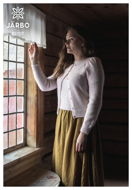 Rosalinda - Strickjacke mit Puffärmeln