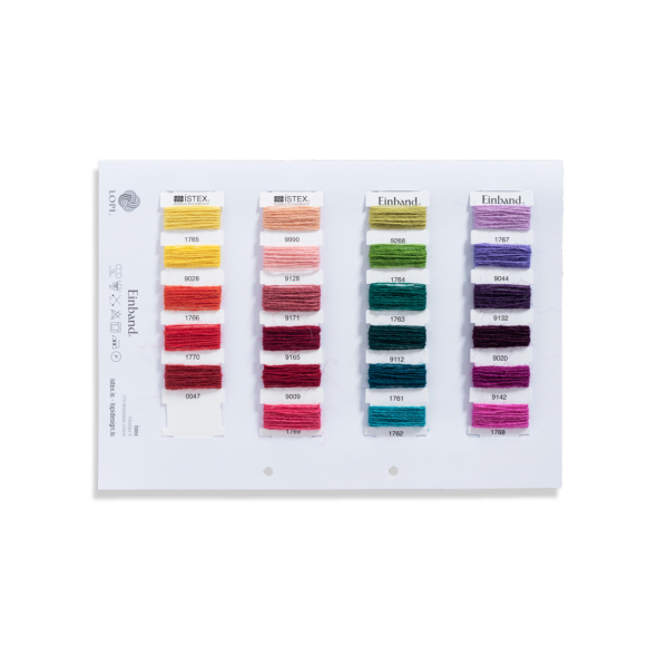 Farbkarte Ístex Einband 50g