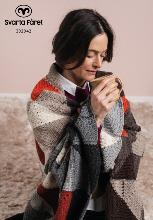 Sao Paolo - gehäkelte Decke