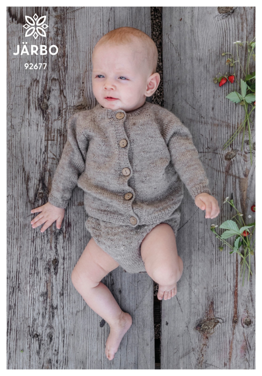 Smultronblom - Babyjacke 