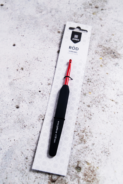 Järbo Röd Häkelnadeln - Soft Grip