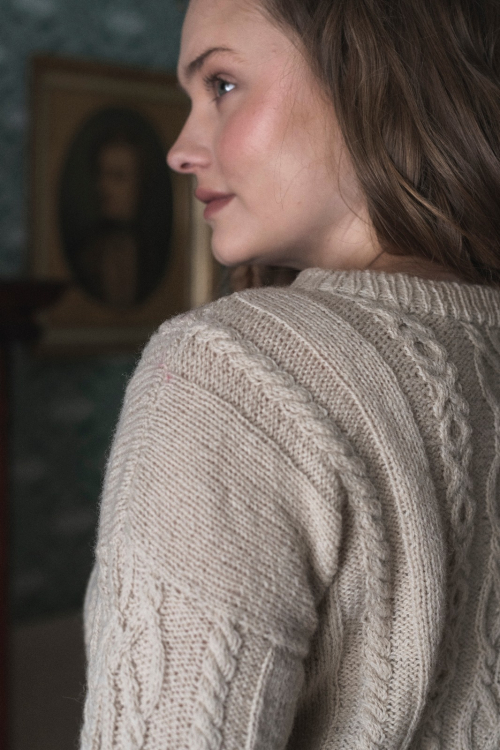 Fabel - Pullover mit Zopfmuster