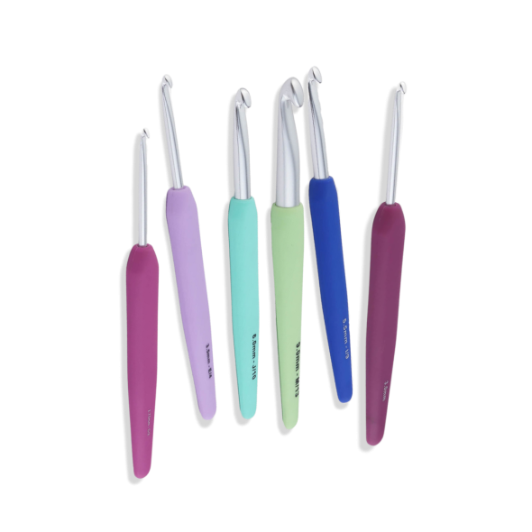 KnitPro Waves 2.0 - Häkelnadeln mit Soft Grip